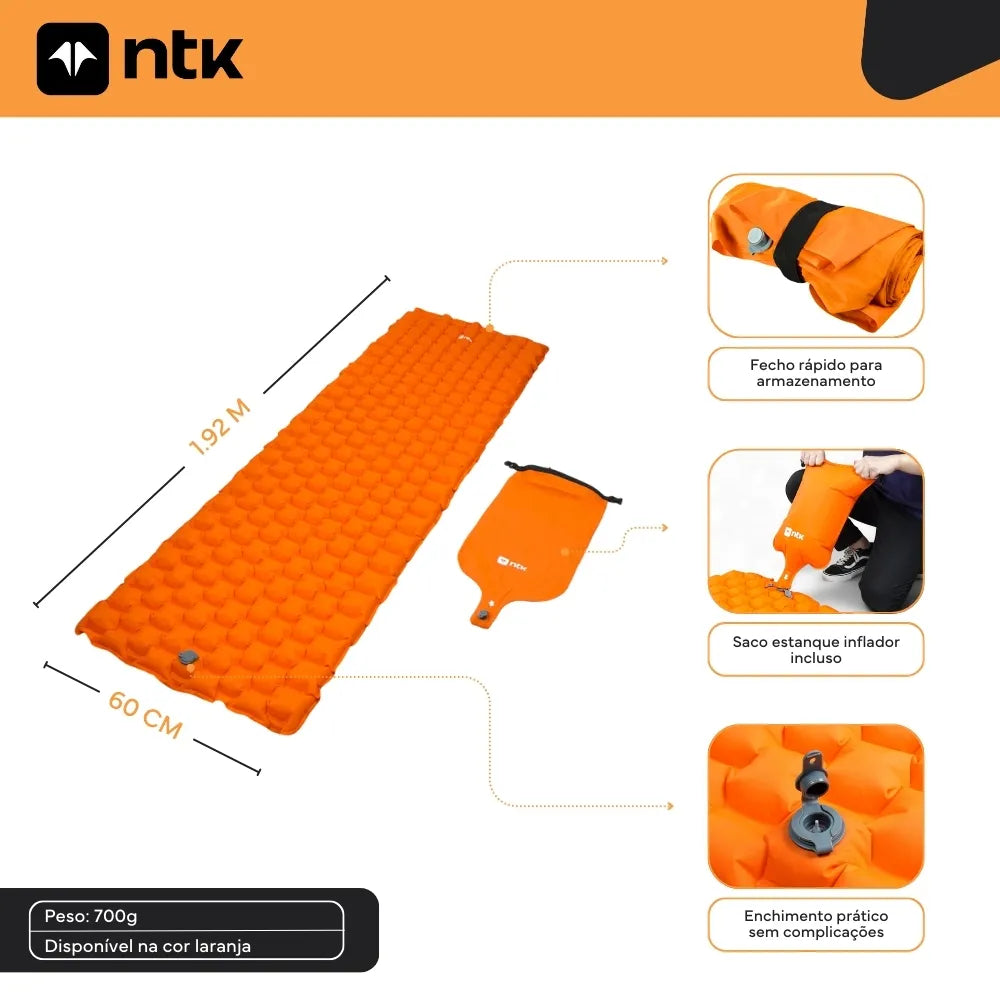 Colchonete inflavel Sleep Pack
