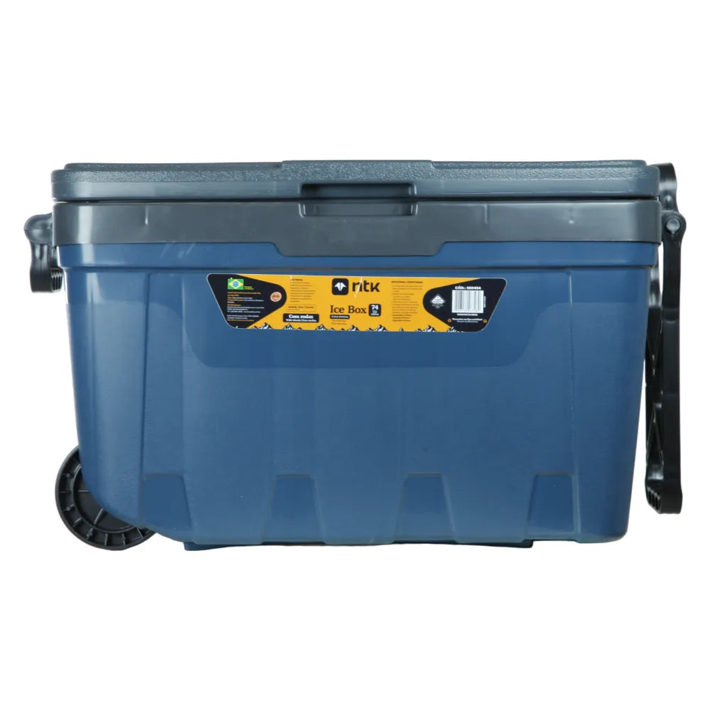 Caixa Ice Box Cooler 54Lt NTK c/rodas cinza