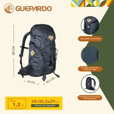 Mochila Guara 50L azul