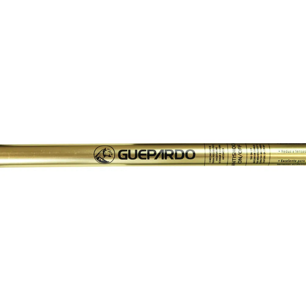 Bastão de caminhada guepardo Antichoque Aluminio preto -b 0as4t6ã0o4