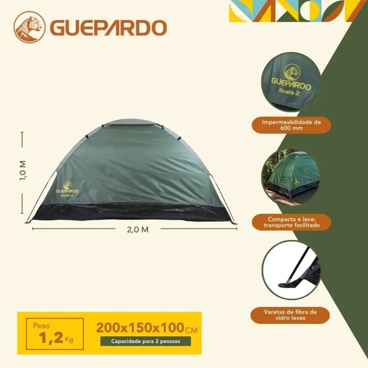 Barraca Koala 2P