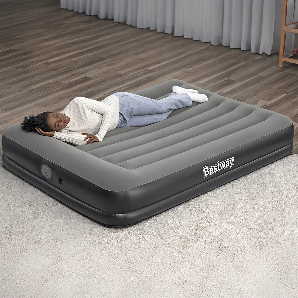 Colchão inflavel casal queen Tritech c/bomba 220v -