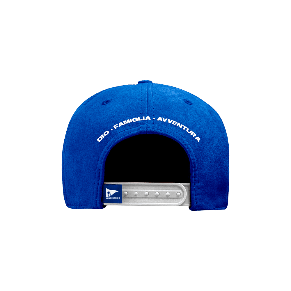 Boné LGND Itália (Azul c/ Ramos Dourados)
