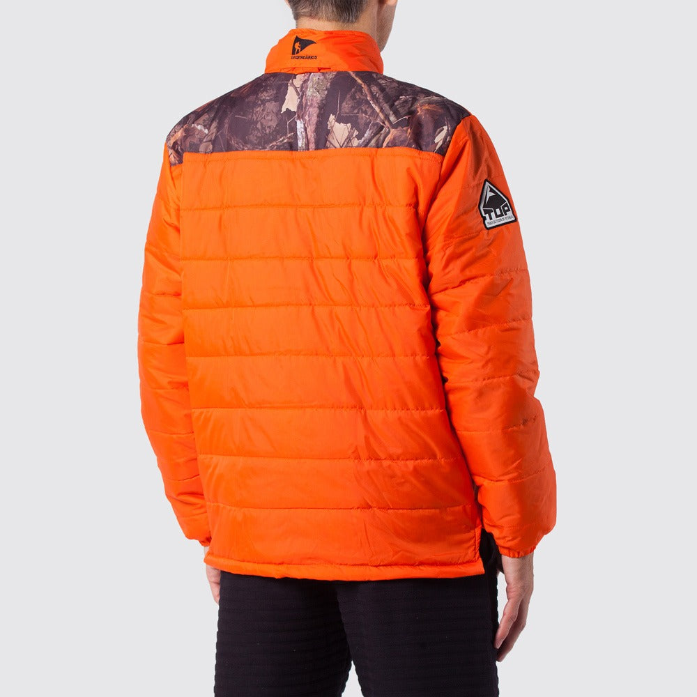 Jaqueta Puffer Lgnd laranja M