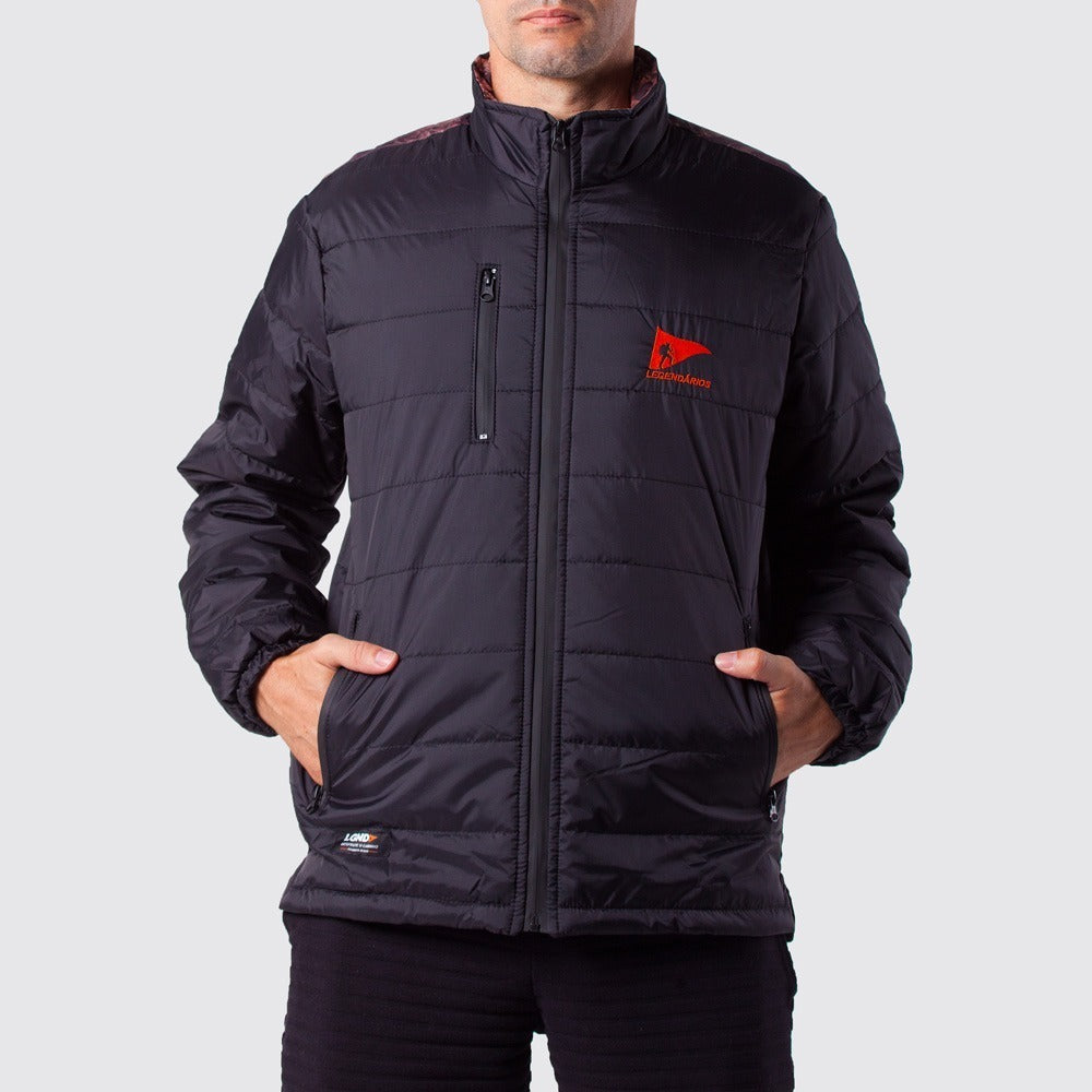 Jaqueta Puffer Lgnd preto M