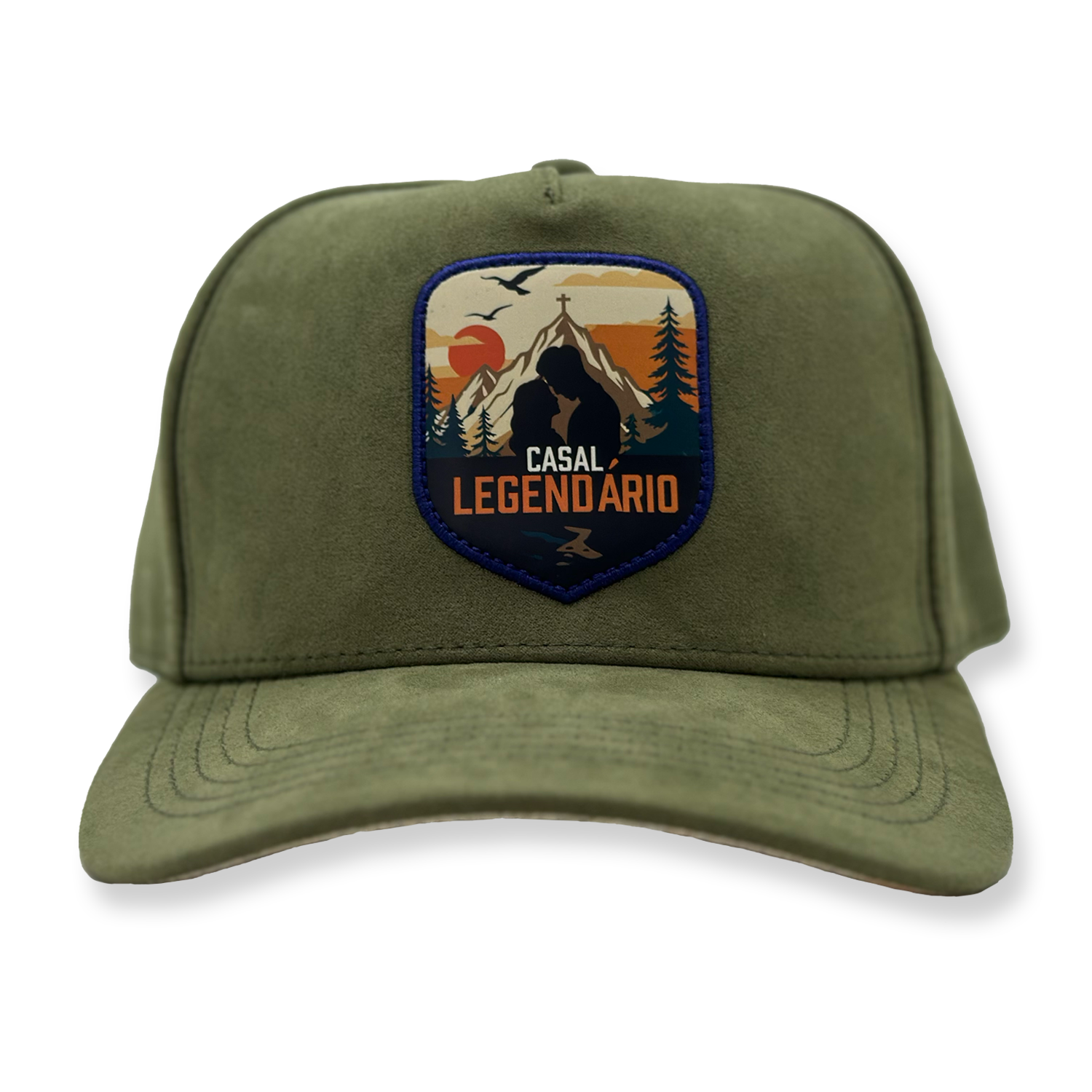 Boné Um Casal em Cristo Snapback