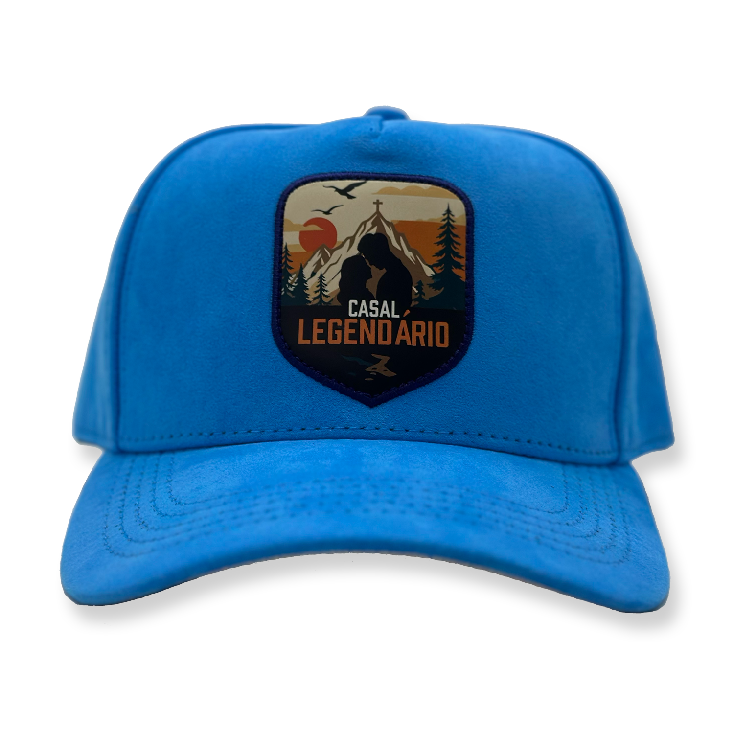 Boné Um Casal em Cristo Snapback