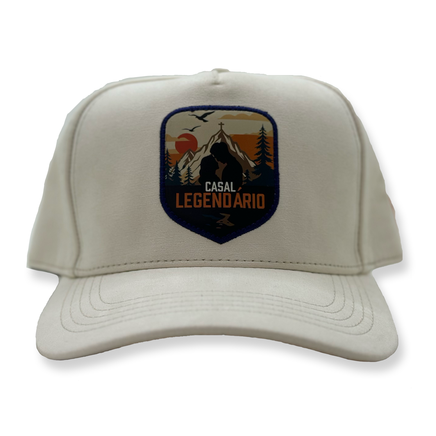 Boné Um Casal em Cristo Snapback